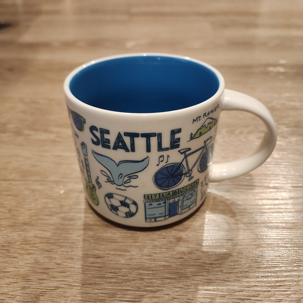 Starbucks Seattle Been There Done That Across The World Collectable Coffee Mug
